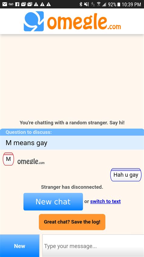 gay chat omegle